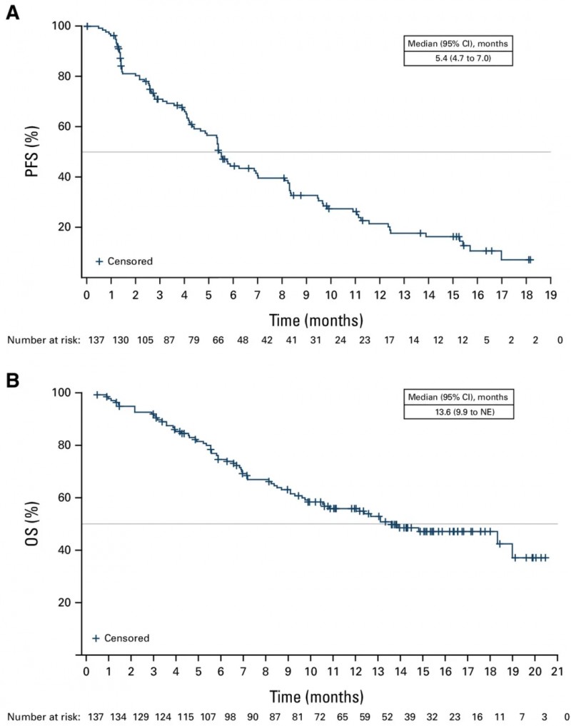 德达博妥单抗中位无进展生存期