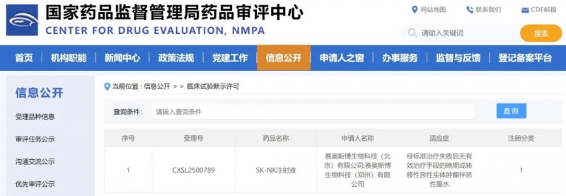 缓解率超55%!国研现货型SK-NK细胞新药IND获批,全面攻克肺癌、胰腺癌、肠癌、淋巴瘤等