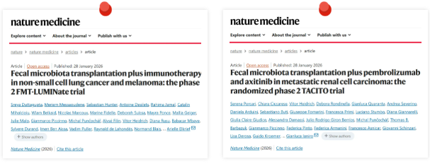 4名患者完全缓解!《自然·医学》实锤!肠道菌群成功解锁肺癌,黑色素瘤,肾癌"免疫开关&qu