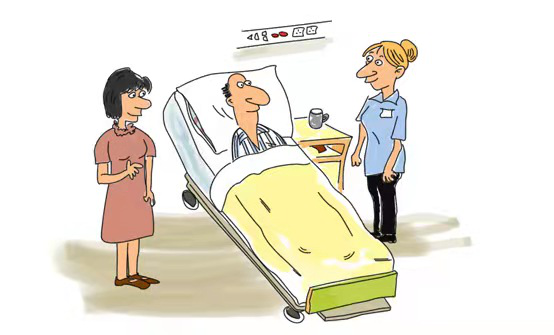 肿瘤病人和医护人员 肿瘤病人和医护人员