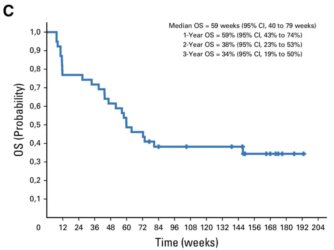 TriMixDC-MEL联合伊匹木单抗治疗黑色素瘤的中位总生存期 TriMixDC-MEL联合伊匹木单抗治疗黑色素瘤的中位总生存期